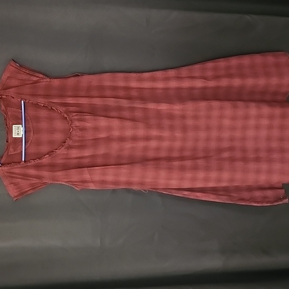 Converse One * Star Red Plaid Dress Size Medium - Picture 6 of 8